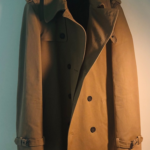 THE KOOPLES - Double-breasted cotton trench coat - Picture 3 of 3